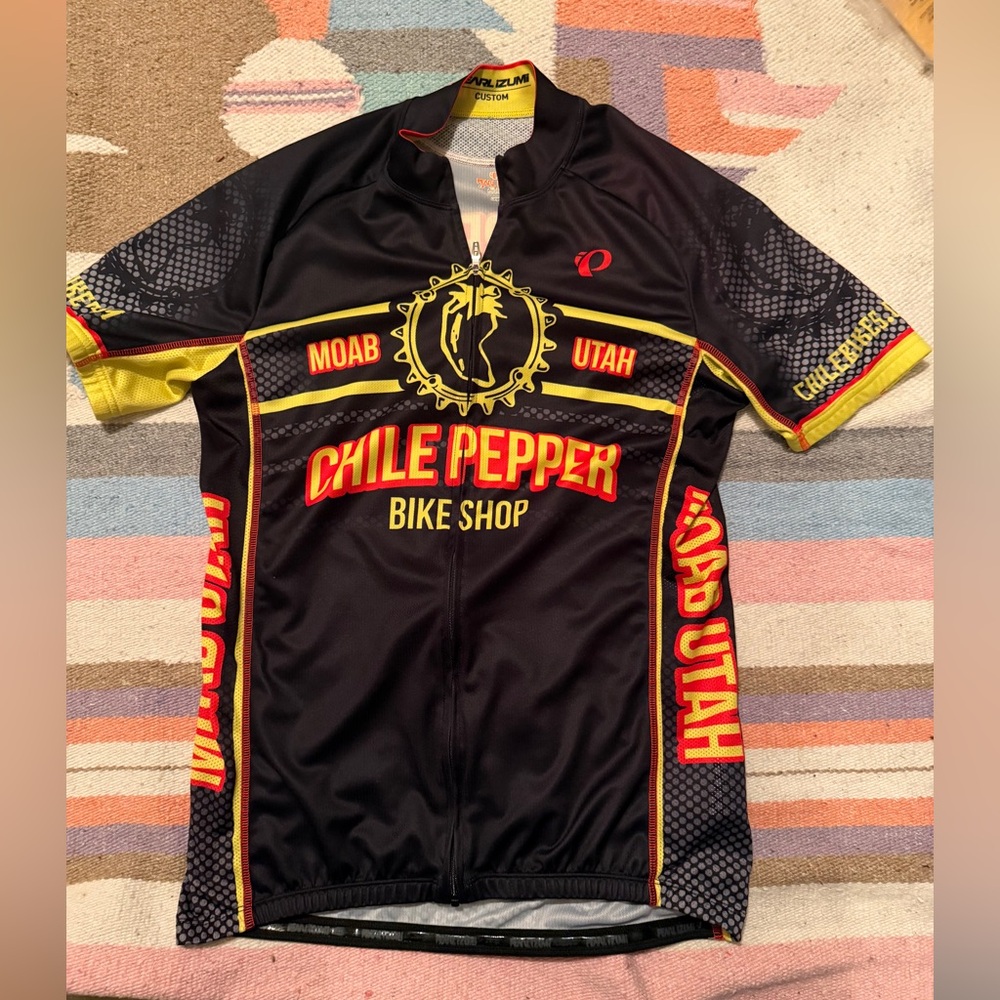 Chile Pepper Bike Shop Jersey Unisex Large See Measurements $120 Msrp